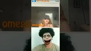 Omegle filter beautiful girl prank  ome tv #shorts