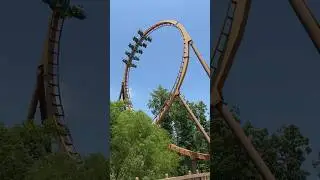 Insane Rollercoaster Loop at Holiday World 🎢🌎 #rollercoaster #themepark #rider