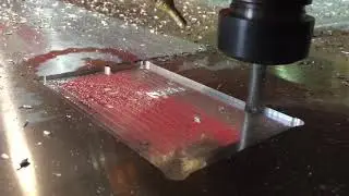HIGH SPEED Cutting Aluminium with CNC Router