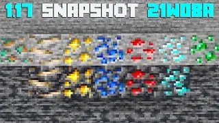 Minecraft 1.17 Snapshot 21w08a :: Minereuri Noi, Smooth Basalt & Deepslate Blocks!