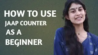 JAAP COUNTER USE KRNA NHI AATA.? 