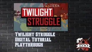Twilight Struggle Digital Tutorial Playthrough | Learning the Classic Cold War Strategy Game
