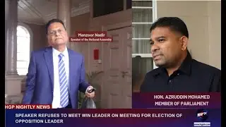 SPEAKER REFUSES TO MEET WIN LEADER ON MEETING FOR ELECTION OF OPPOSITION LEADER