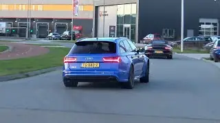 Audi RS6 C7 Performance with Akrapovic Exhaust - Revs & Accelerations !