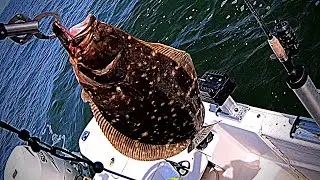 Nearshore Ocean Flounder Fishing  Oak Island, Nc