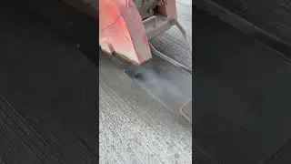 Saw cuts are used to create control joints in concrete, Saw Cut Joins in concrete floors.