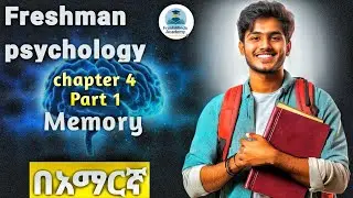 Freshman  Psychology Chapter 4 Part 1|Memory |በአማርኛ | FreshMinds Academy