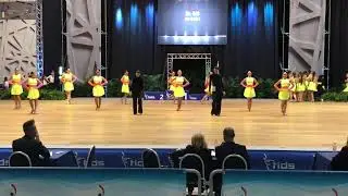 Campionato italiano Rimini 2018 sincro Latin under 15 1 posto Puglia Quik dance
