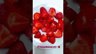 Guess what&rsquo;s for breakfast #shorts , #strawberry , #chai , #poha