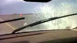 US Hwy 81 flooded in South Dakota, Spring 2011