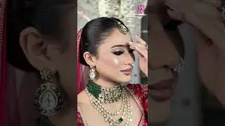 Beautiful Indian Bridal Makeup Look By UK International Beauty Studio #makeupstudio #bridalmakeup