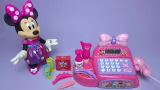 Disney Minnie Mouse Cash Register Set Satisfying with Unboxing Compilation Toys ASMR