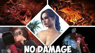 Resident Evil 2 Remake :➤ All BOSSES & TRUE ENDING  [  NO DAMAGE, HARDCORE,  4K60ᶠᵖˢ ]