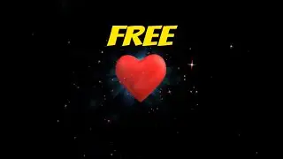 Turning red heart blue magic light sparkle free background video particles overlay after effect