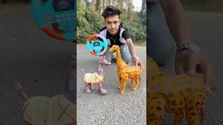 Ekta Donkey and Rc Remote Control Giraffe Unboxing 🥹