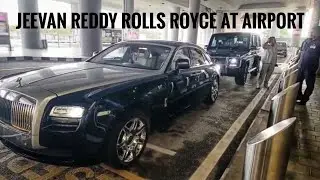 MLA jeevan Reddy New Rolls Royce spot at Airport #we4ladduyt #nizamabad #mlajeevanreddy
