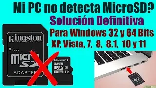 &iquest;Por que mi PC Computadora no Reconoce la Memoria Micro-SD o Lector de Tarjeta SD? Soluci&oacute;n 2023