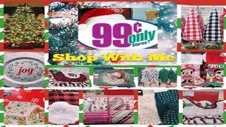 🎄☃️🎁All NEW 99 Cents Only Store Christmas 2022 Shop With Me!!! Home Decor and More!!,,🎄☃️🎁