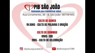 Culto de Celebração Domingo (11\01\2026)