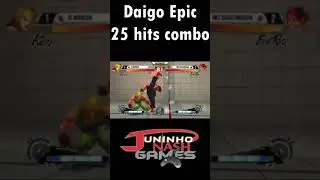 Daigo 25 hits combo USF4 #Shorts