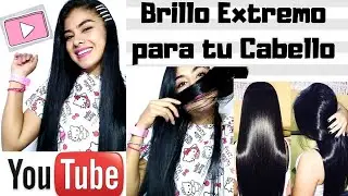 😲BRILLO EXTREMO PARA TU CABELLO 2022/ CABELLO más Brillante y sedoso✔#cabellobrillante