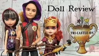 Ever After High Tri-Castle-On Doll Review - Hunter Huntsman, Lizzie Hearts & Cerise Hood 3 pack