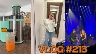 VLOG #213 - Extracteur à jus, jasette plantes, spectacle & produits terminés