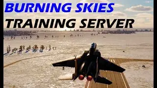 Обзор обучающего PVE-сервера Burning Skies | DCS | Кавказ | F-15E