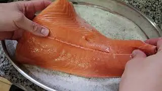 Cómo curar salmón en casa: receta paso a paso | Salmón de Luis #foodie #hechoamano
