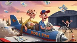 Flight School Chaos! | Bob & Tom&rsquo;s Funniest Flying Lesson Ever 😂