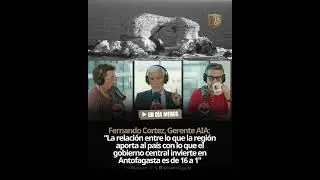 &ldquo;La relaci&oacute;n entre lo q la regi&oacute;n aporta al pa&iacute;s con lo que el gobierno central invierte es 16 a 1