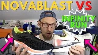 Asics Novablast vs Nike React Infinity Run | Best cushioned running shoe? Flytefoam Blast vs React