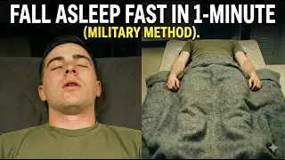 Over 60? 5 Proven Ways to Fall Asleep Fast (#5 is The Military Method)