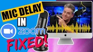 Как быстро устранить задержку микрофона (синхронизацию звука) в Zoom.
