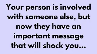 💌 🛑 God Message Today | Your person is involved with someone else... #Godsays #God #Godmessage