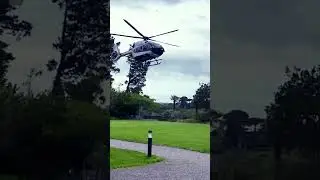 Helicopter landing among trees #aviation #landing #pilot #skills #transport