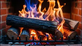 Magical Blue Fire Glow | 12 Hours Cozy Crackling Fireplace Sounds for Relaxation, Focus & Sleep