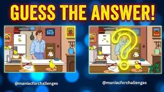 Only 1% Can Find Differences | Test Your  Sharp  Eyes | Maniac For Challenges