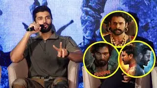 Vijay Deverakonda Reacts On RRR, Baahubali And Pushpa's Pan India Success | JGM Film Announcement