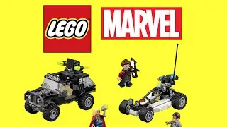 Lego Marvel Superheroes - Avengers Hydra set with Thor + Hawkeye! Lego Building video!
