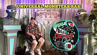 Universal Monsters Bar - Revenge Of The Dead Coconut Club In 3D: Universal Studios Orlando!