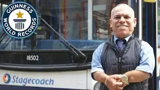 Frank Hachem: World's Shortest Bus Driver - Guinness World Records