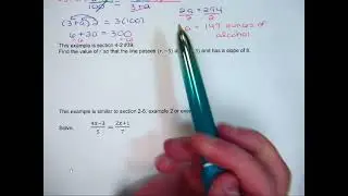 Solving Proportions