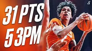 17 Year Old Will Riley Set Illinois Freshman Debut Record With 37 PTS & 7 REB | Nov 4, 2024