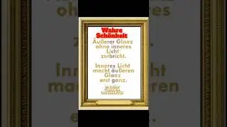 Wahre Sch&ouml;nheit #wahre #sch&ouml;nheit #innerer #glanz