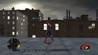 spiderman web of shadows gameplay picking collectables
