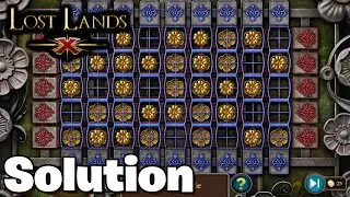 Lost Lands 10 - Mini Game 4 Grids with flowers || Solution [Five-BN]