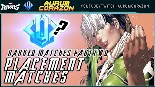 MARVEL RIVALS COMPETITIVE PLACEMENT RANKED MATCH | ROUGE | VANGAURD | 4K 2160p | MIDTOWN