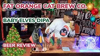 FAT ORANGE CAT BREWING CO  BABY ELVES DIPA Holiday special
