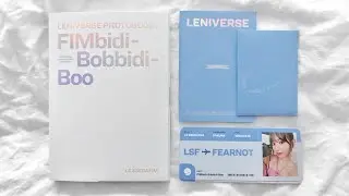 ☆ LE SSERAFIM 르세라핌 LENNIVERSE Photobook ❝ FIMbidi-Bobbidi-Boo ❞  Unboxing ☆